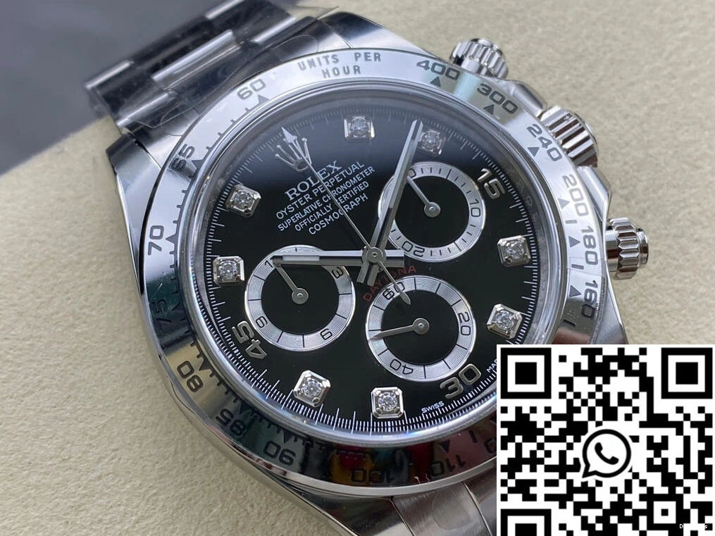 Rolex Cosmograph Daytona Dial M116509-0055 Factory Black Clean 0120